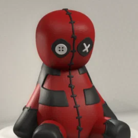 Mô hình Deadpool Voodoo Doll 3D đầy cá tính và độc đáo