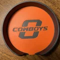 Đế lót ly Oklahoma State University Cowboys kèm khay đựng - Thumbnail 2