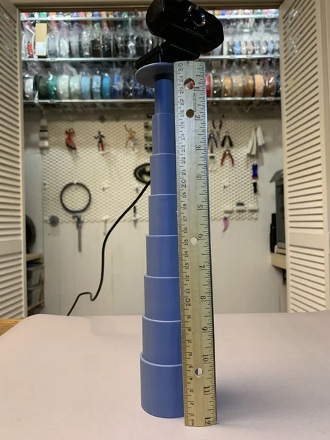 Chân đế webcam xếp gọn | Telescoping | Vặn vít để khóa - Image 4