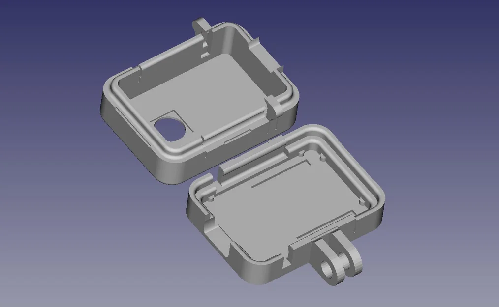Hộp bảo vệ ESP32 Cam kèm ngàm GoPro cho máy in 3D - Image 1