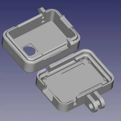 Hộp bảo vệ ESP32 Cam kèm ngàm GoPro cho máy in 3D