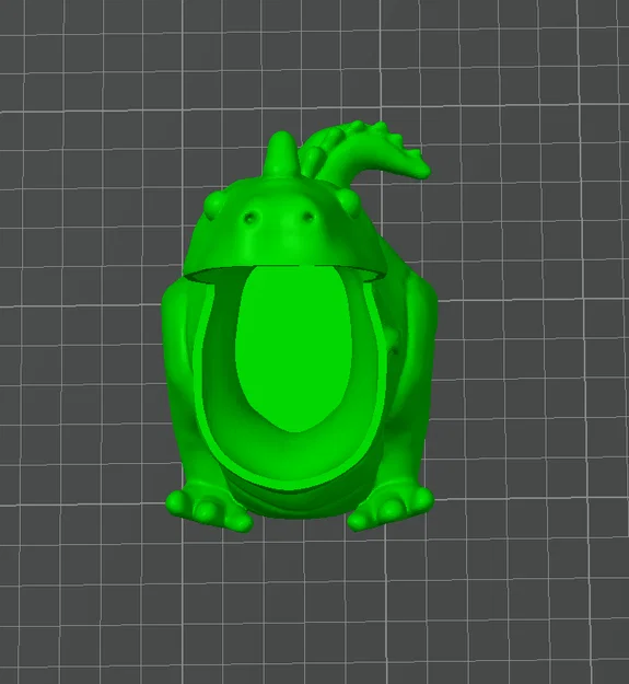 Chubby T-Rex Dino – Ống Cắm Bút/Chậu (No Supports) - Image 5