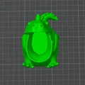 Chubby T-Rex Dino – Ống Cắm Bút/Chậu (No Supports) - Thumbnail 5