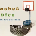 Basket Dice (free throw "Dice Tower") – Tháp xúc xắc kiểu ném rổ - Thumbnail 1