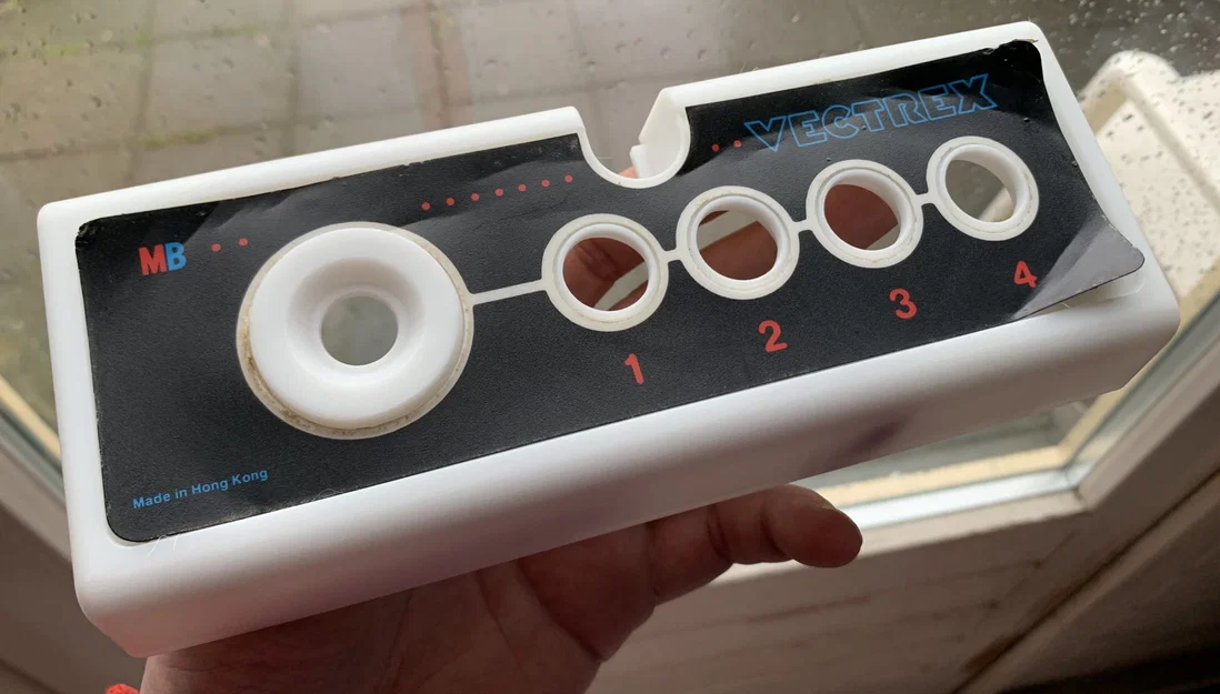 Vỏ thay thế cho tay cầm Vectrex (Vectrex Controller replacement Shell) - Image 4