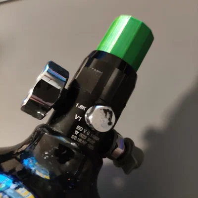 Nắp bảo vệ ren cho bình HPA (HPA Bottle Cap) - Phụ kiện in 3D hữu ích