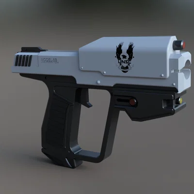 Mô hình súng lục Halo Magnum 3D - Dự án in 3D ấn tượng cho fan