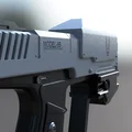 Mô hình súng lục Halo Magnum 3D - Dự án in 3D ấn tượng cho fan - Thumbnail 3