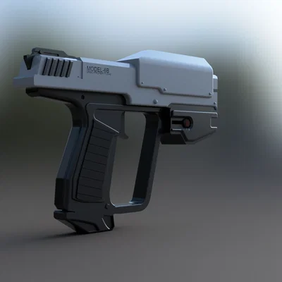 Mô hình súng lục Halo Magnum 3D - Dự án in 3D ấn tượng cho fan