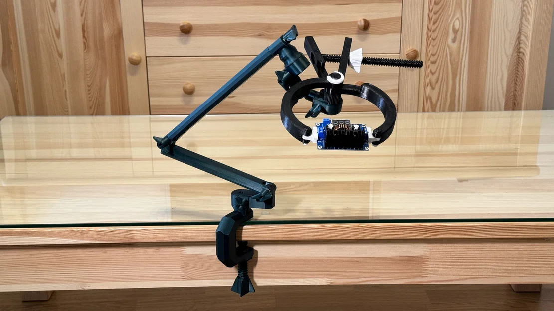Giá đỡ tay thứ ba 3D (Third Hand) tiện lợi cho hàn mạch điện tử - Image 1