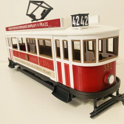 Xe điện lịch sử Prague Historic Tram 351
