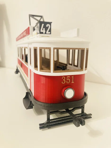 Xe điện lịch sử Prague Historic Tram 351 - Image 2