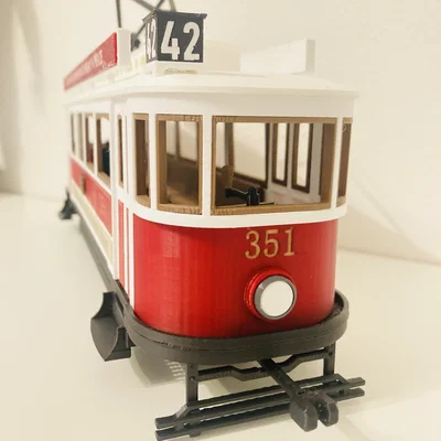 Xe điện lịch sử Prague Historic Tram 351