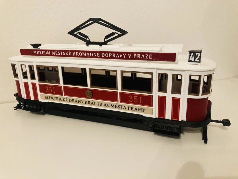 Xe điện lịch sử Prague Historic Tram 351 - Image 3