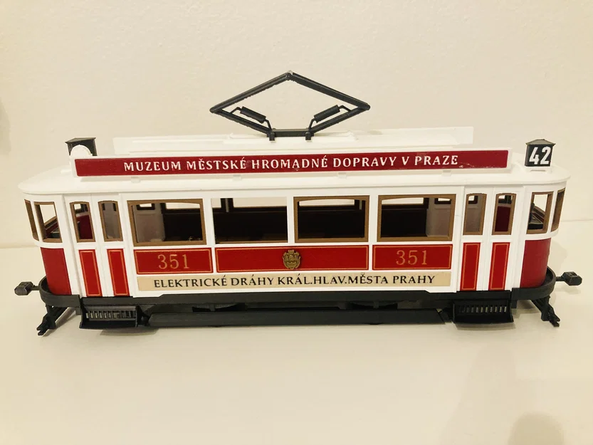 Xe điện lịch sử Prague Historic Tram 351 - Image 4