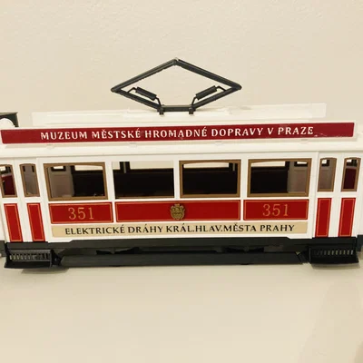 Xe điện lịch sử Prague Historic Tram 351