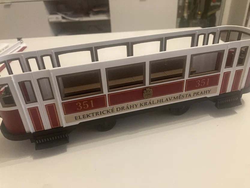 Xe điện lịch sử Prague Historic Tram 351 - Image 6