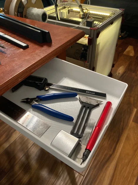 Ngăn Kéo Dưới Bàn Tham Số (Parameterized Under Desk Drawer) - Image 5