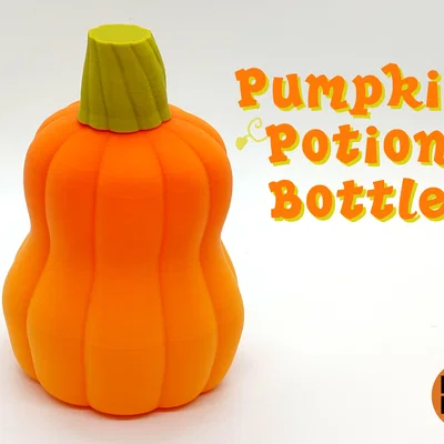 Chai Thuốc Bí Ngô (Pumpkin Potion Bottle)