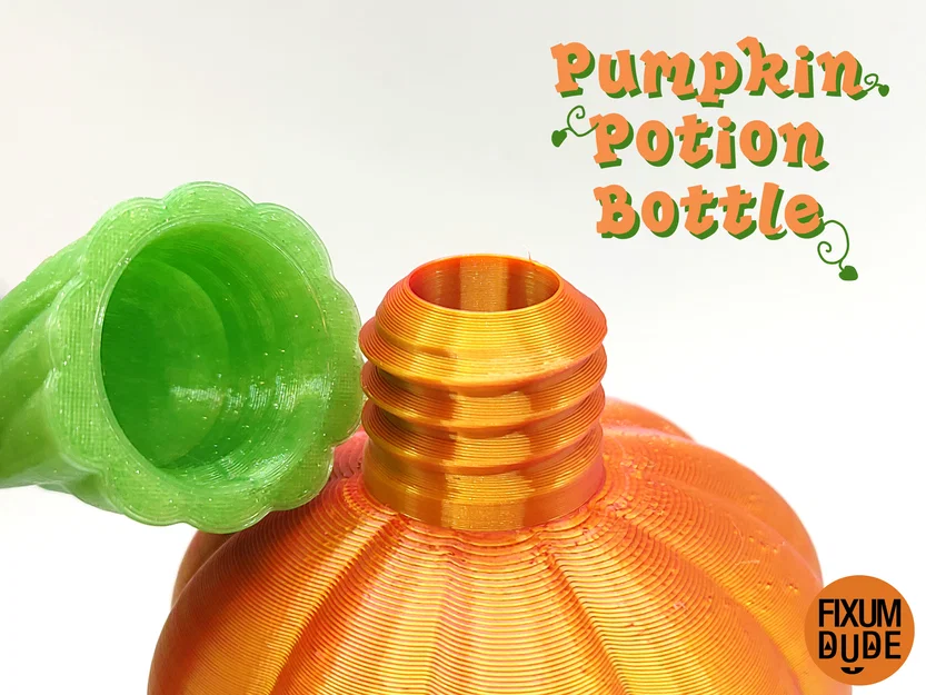 Chai Thuốc Bí Ngô (Pumpkin Potion Bottle) - Image 2