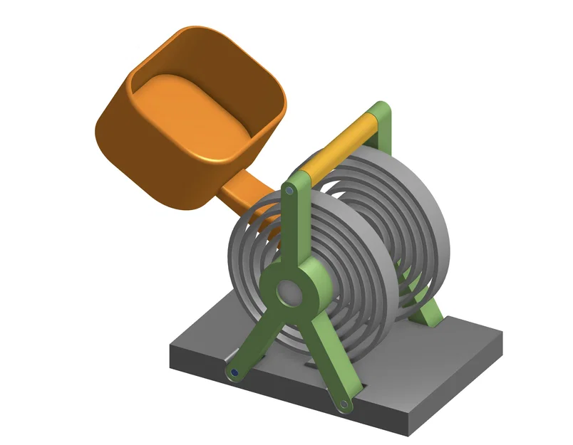Dice Catapult - Máy bắn xúc xắc cơ học tùy chỉnh với vòng bi - Image 1