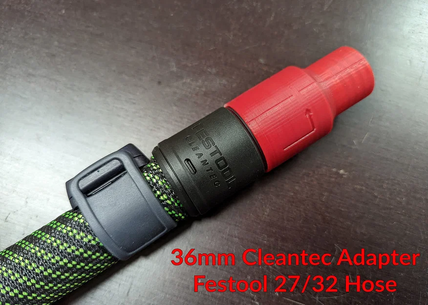 Adapter máy chà nhám Mirka Deros cho Festool Cleantec & máy hút bụi - Image 2