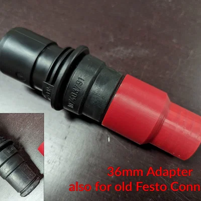 Adapter máy chà nhám Mirka Deros cho Festool Cleantec & máy hút bụi