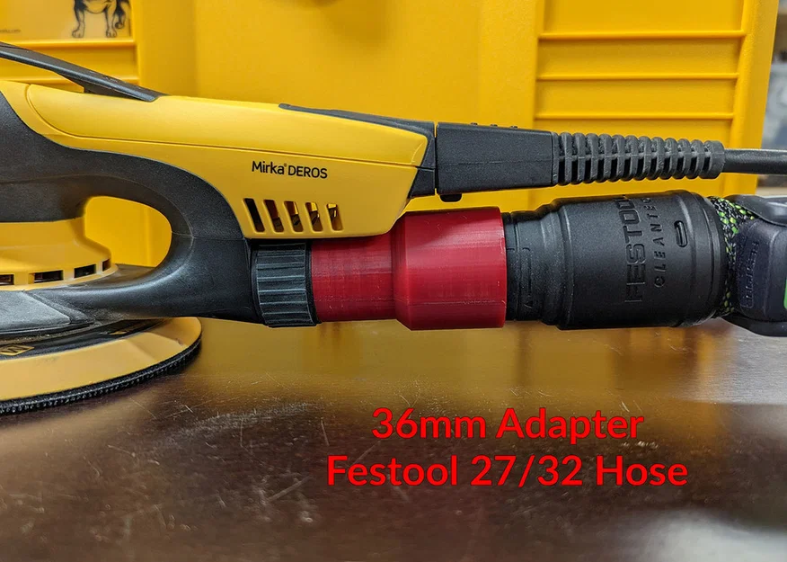 Adapter máy chà nhám Mirka Deros cho Festool Cleantec & máy hút bụi - Image 5