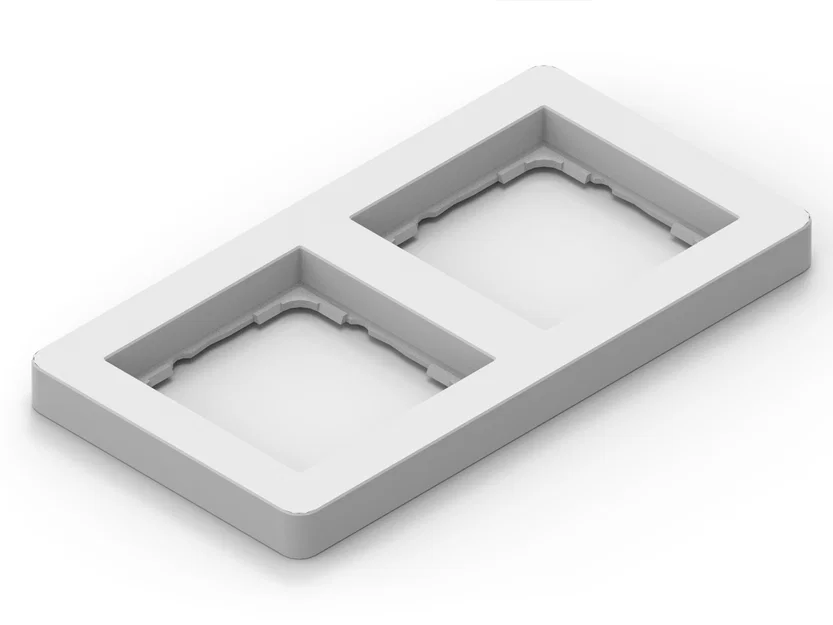 Khung GIRA System 55 Standard 2 ngăn (2-Compartment Frame) - Image 1
