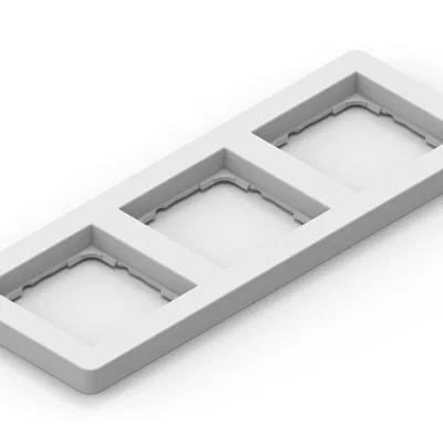 Khung GIRA System 55 Standard 3 Ngăn (3-Compartment Frame)