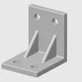 Ke góc L Bracket 3D: Phụ kiện hỗ trợ lắp ráp nội thất DIY chắc chắn - Thumbnail 1