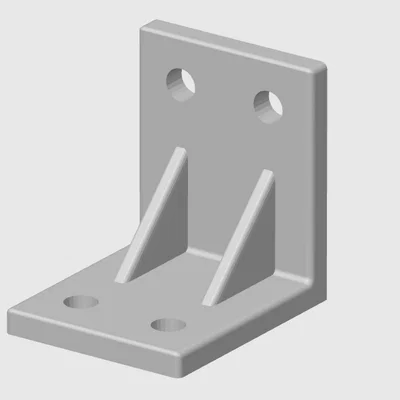 Ke góc L Bracket 3D: Phụ kiện hỗ trợ lắp ráp nội thất DIY chắc chắn