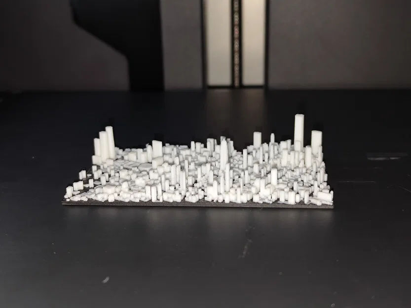 Mô hình thu nhỏ 3D thành phố New York (New York 3D miniature) - Image 1