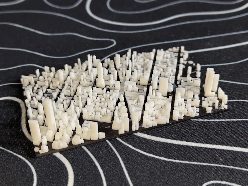 Mô hình thu nhỏ 3D thành phố New York (New York 3D miniature) - Image 2