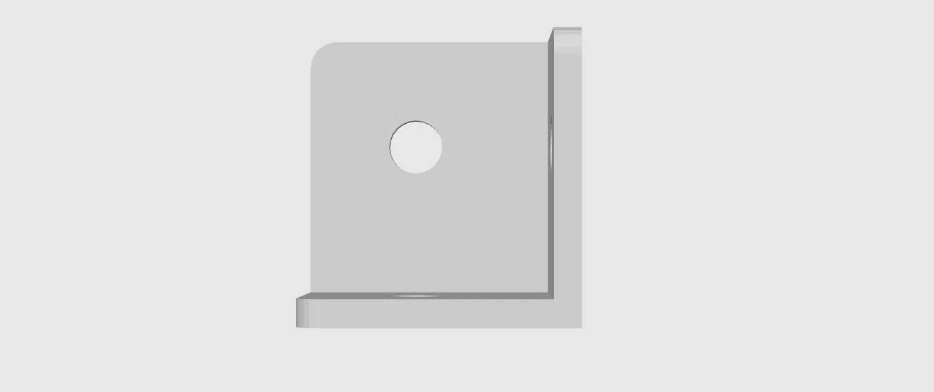 Ke góc vuông (Corner Bracket) in 3D gia cố nội thất chắc chắn - Image 2