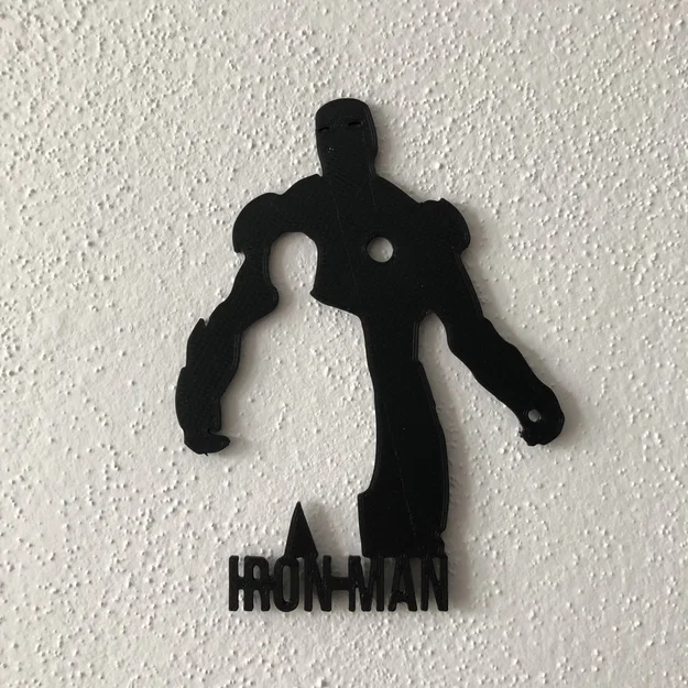 Mẫu Trang Trí Tường Iron Man Độc Đáo Cho Fan Marvel In 3D - Image 1
