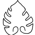 Khung hỗ trợ cây Monstera (trầu bà lá xẻ) thiết kế hình lá độc đáo - Thumbnail 3
