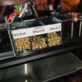 Hộp chia Gridfinity có cửa sổ không cần băng keo (đặt kính giữa chừng khi in) - Thumbnail 1