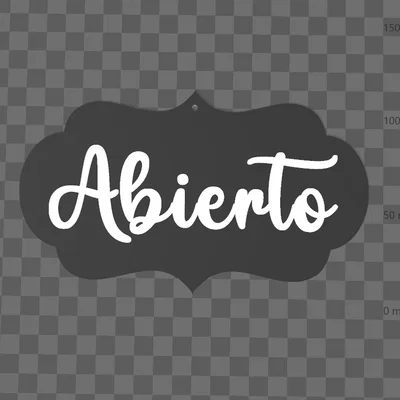 Bảng Treo Cửa Mở/Đóng (Cartel Abierto-Cerrado)