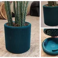Wall Planter 1.7 – Chậu treo tường tối giản kèm khay hứng nước - Thumbnail 2