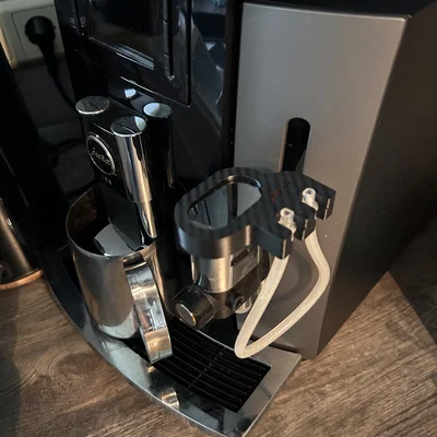 Giá đỡ ống dẫn sữa cho máy pha cà phê Jura E8 cực gọn gàng