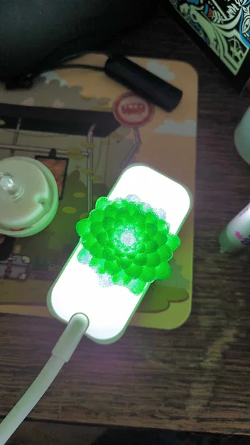 Mô hình 3D sen đá trang trí đa năng - Tự chế đèn decor độc đáo - Image 2