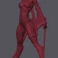 Nữ Chiến Binh Kiếm (Female Sword Warrior) - Thumbnail 2