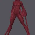 Nữ Chiến Binh Kiếm (Female Sword Warrior) - Thumbnail 4