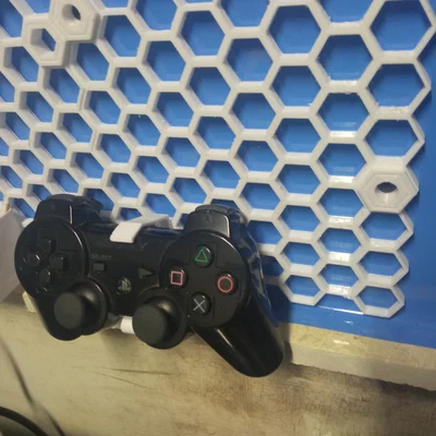 Giá treo tay cầm PS3 cho bảng lỗ tổ ong Honeycomb Storage Wall