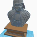 Mô hình tượng bán thân Darth Vader kèm bệ đỡ trang trí ấn tượng - Thumbnail 3