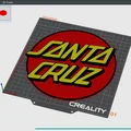 Mô hình trang trí tường logo Santa Cruz cực chất cho dân trượt ván - Thumbnail 3