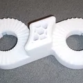 Khớp nối cánh tay robot 97.7mm (Arm Honeycomb ExtraShort Remix) - Thumbnail 1