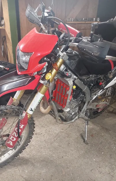 Bộ khung bảo vệ két nước cho Honda CRF250L - Tự in 3D bền bỉ - Image 2
