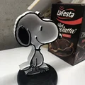 Tượng Snoopy (mẫu 2D) kèm bệ - Thumbnail 3